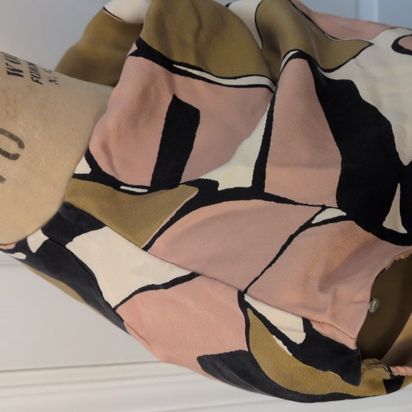 Marc Jacobs Abstract Print Cowl Dress 4 - Picture 6 of 12